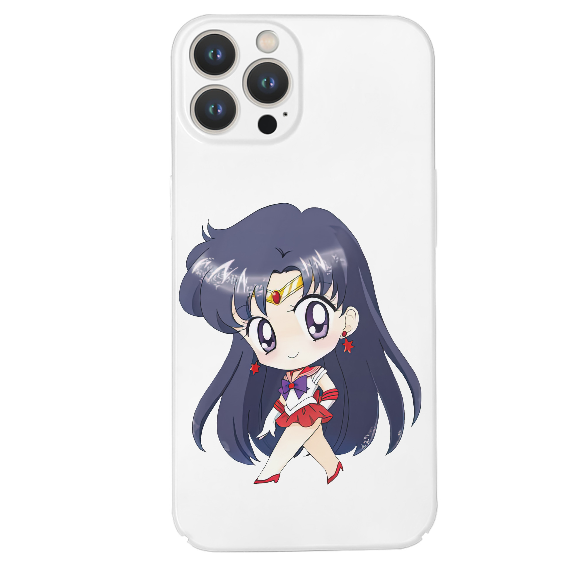 （画像用） 美少女戦士セーラームーン 火野レイ ひの レイ Sailor Moon Hino Rei （セーラーマーズ,Sailor Mars） 【iPhone 14シリーズ対応】ハードケース